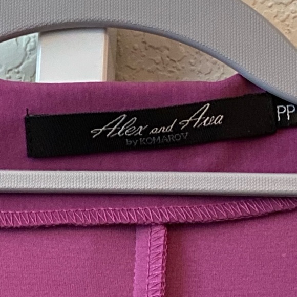 Alex and Ava wrap dress NWT‎ Sz PP in Orchid - Picture 2 of 6